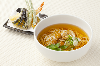本荘うどん天ぷらセット