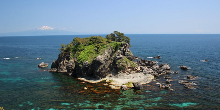 寺島と鳥海山