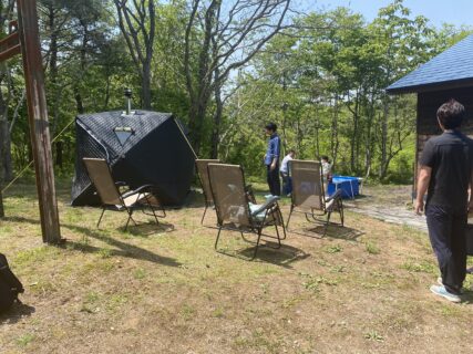 テントサウナ＠南由利原青少年旅行村キャンプ場を体験！！